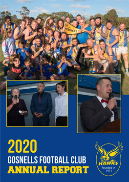 2020 Gosnells Football Club Annual Report