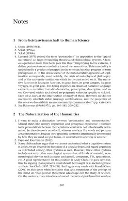 1 from Geisteswissenschaft to Human Science 2 the Naturalization of the Humanities