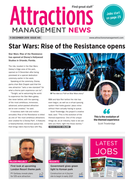 Attractions Management News 11Th December 2019 Issue