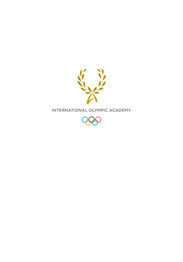 Ethics, Education and Governance in the Olympic Movement