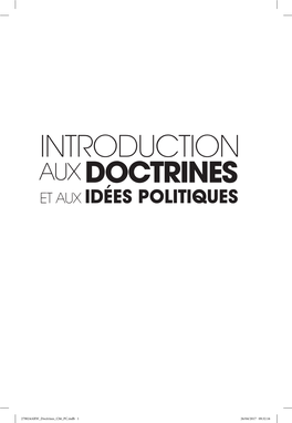 Introduction Aux Doctrines Et Aux Idées Politiques