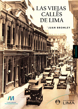 Las Viejas Calles De Lima Fue Terminado Por Juan Diecisiete Gestiones Ediles De La Variados Temas De Investigación De