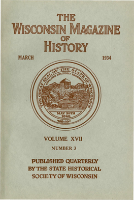 March 1934 Volume Xvii Published Quarterly by The