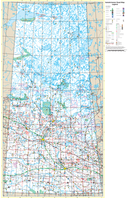 Saskatchewan Map of Province