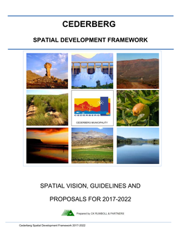 Cederberg Spatial Development Framework 2017-2022