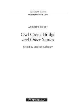 Owl Creek Bridge and Other Stories