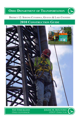 2010 Construction Guide Ohio Department Of