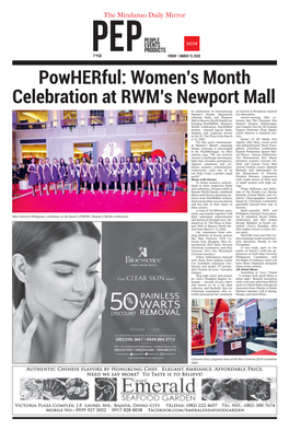 Powherful: Women's Month Celebration at RWM's Newport Mall