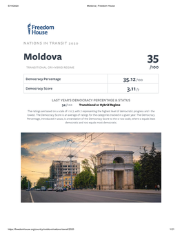Moldova | Freedom House