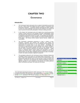CHAPTER TWO Governance