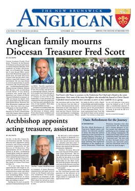Anglican Family Mourns Diocesan Treasurer Fred Scott by Ana Watts