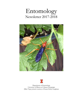 Entomology Newsletter 2017-2018