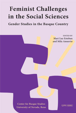 Feminist Challenges in the Social Sciences: Gender Studies in the Basque Country