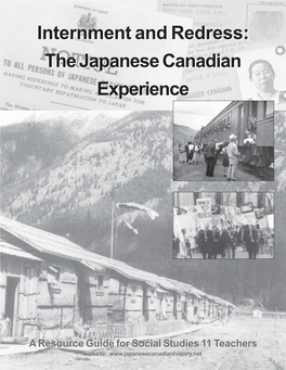The Japanese Canadian Experience Internment