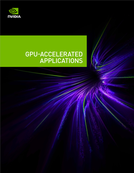 GPU-Accelerated Applications for HPC Industries| NVIDIA