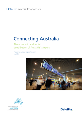 The Economic and Social Contribution of Australia's Airports