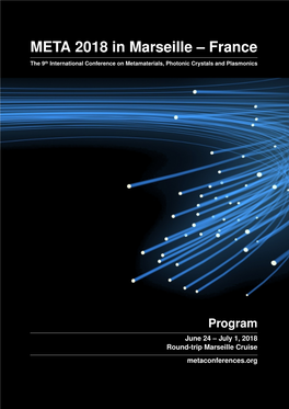 META 2018 in Marseille – France