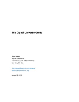 Digital Universe Guide