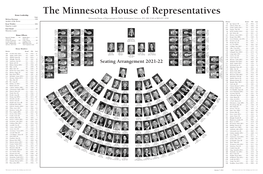 2020 Minnesota House of Representatives Seating Chart