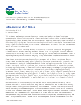 Latin American Short Fiction