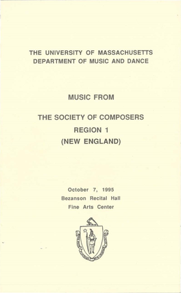 Music from the Society of Composers