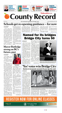 'Yes' Votes Win Bridge City