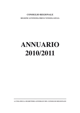 Annuario 2010/2011