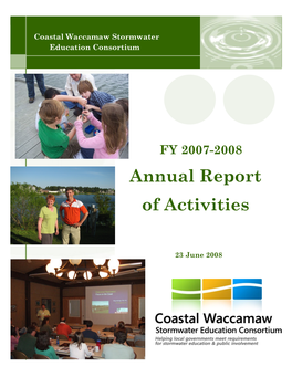 Annual Report of Activities