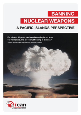 Banning Nuclear Weapons – a Pacific Islands Perspective