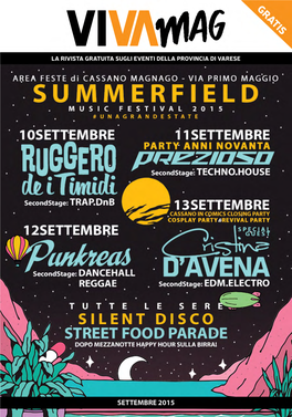 Settembre 2015 Varese