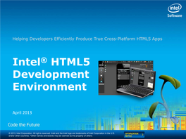 HTML5 Development Environment