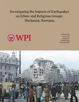 Investigating the Impacts of Earthquakes on Ethnic and Religious Groups: Bucharest, Romania