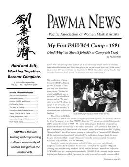 My First PAWMA Camp - 1991 (And Why You Should Join Me at Camp This Year) by Paula Smith