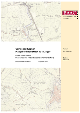 V-19.0335 Def Tekst Hoefstraat 12 Te Zegge