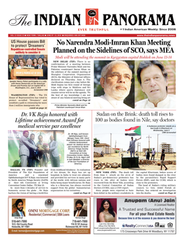 No Narendra Modi-Imran Khan Meeting Planned on the Sidelines