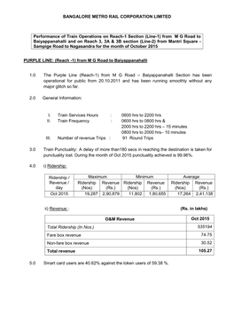 Bangalore Metro Rail Corporation Limited