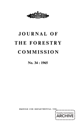 Forestry Commission Journal