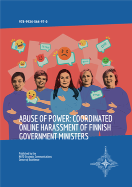 Abuse of Power: Coordinated Online Harassment of Finnish Government Ministers