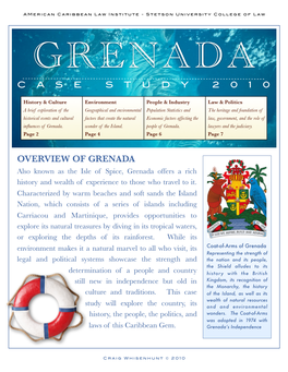 Grenada Case Study 2010