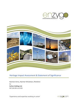 Heritage Impact Assessment & Statement of Significance