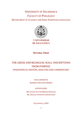 Department of Classics and Indo-European Languages