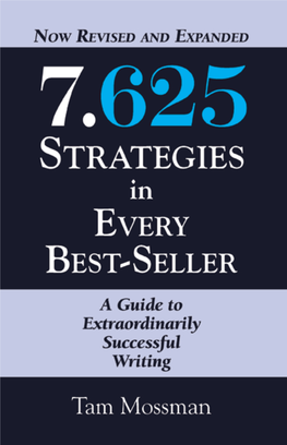 7.625 Strategies in Every Best-Seller