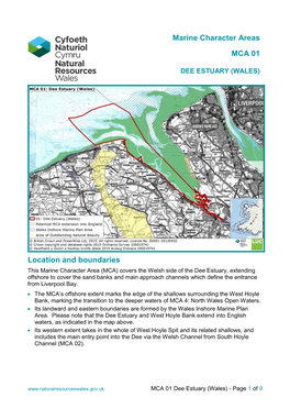 MCA 01 Dee Estuary (Wales) - Page 1 of 9
