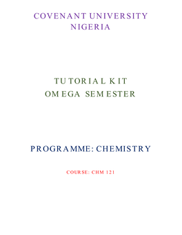 Tutorial Kit Omega Semester