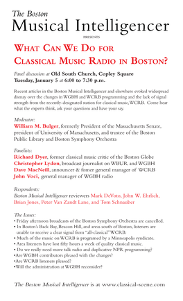 The Boston Musical Intelligencer