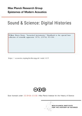 Scientific Apparatus S Outh