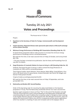 View Votes and Proceedings PDF File 0.03 MB