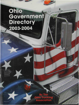 Ohio Government Directory* I 2003-2004 STATE STREET^ [CONSULTANTS]