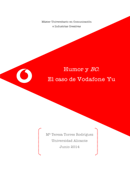 El Caso De Vodafone Yu