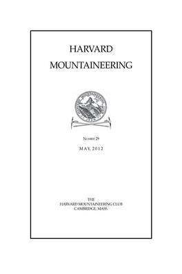 Harvard Mountaineering 29